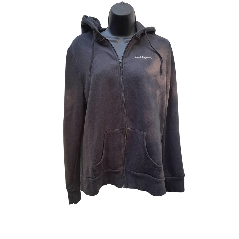 Disney hoodie black size Large